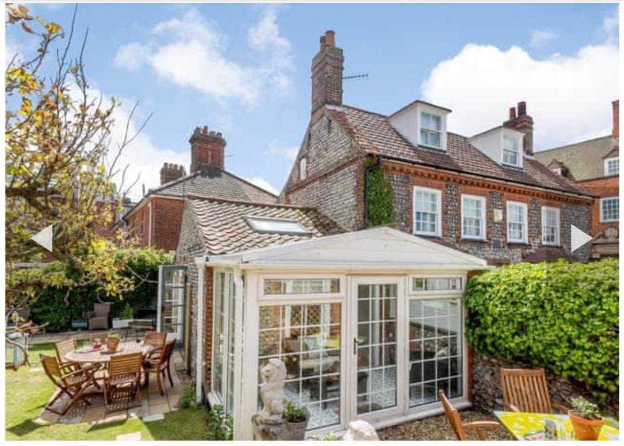 West Cottage. Central, Beautiful, 2 Mins To Beach. 克罗默 外观 照片